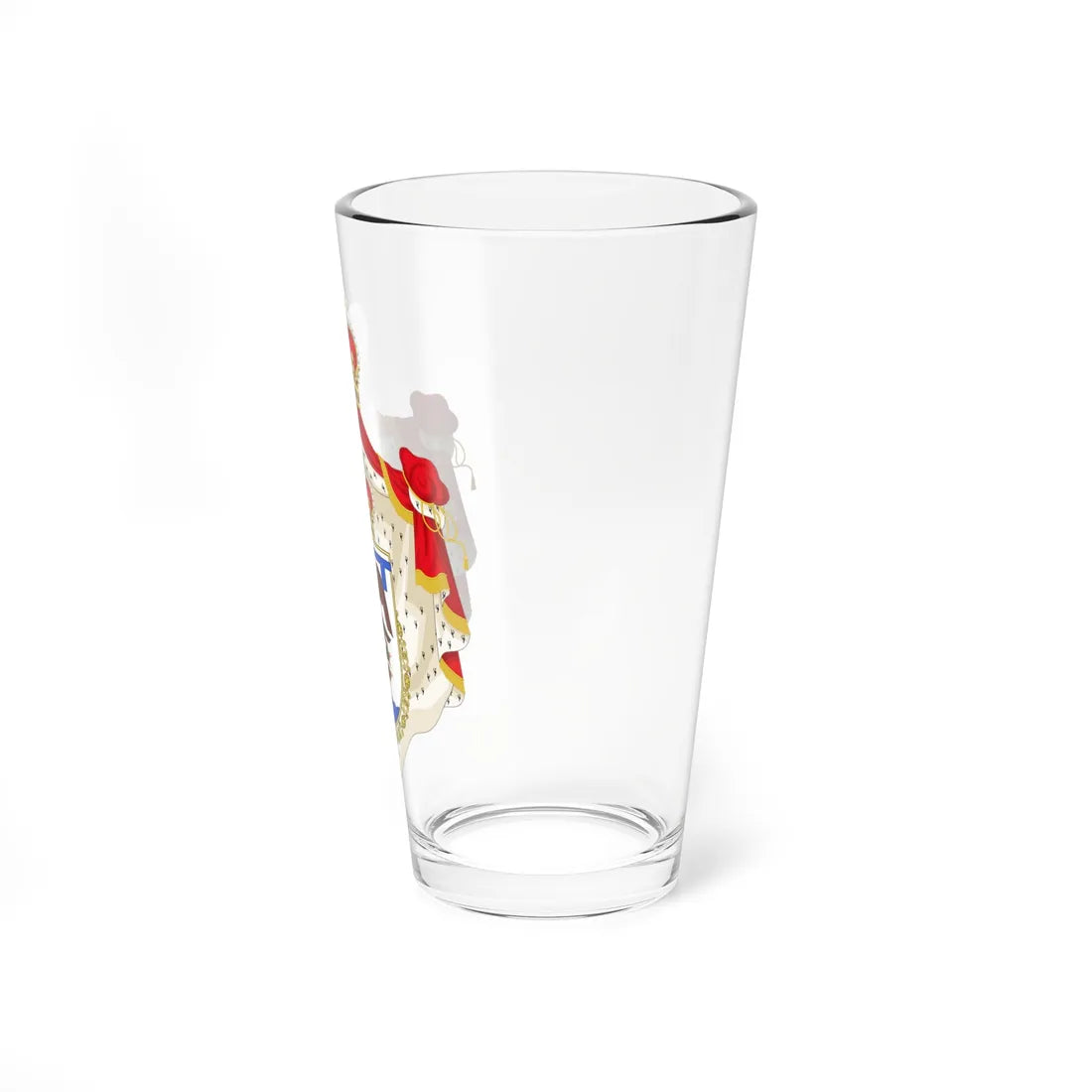 Escudo de Armas de S.A.I. Agustín Jerónimo. (Mexico) (Coat of Arms) Pint Glass 16oz - Go Mug Yourself
