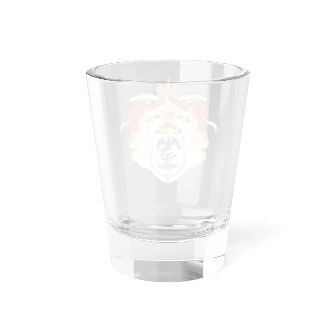 Escudo de Armas de S.M.I. Agustín (Mexico) (Coat of Arms) Shot Glass 1.5oz - Go Mug Yourself