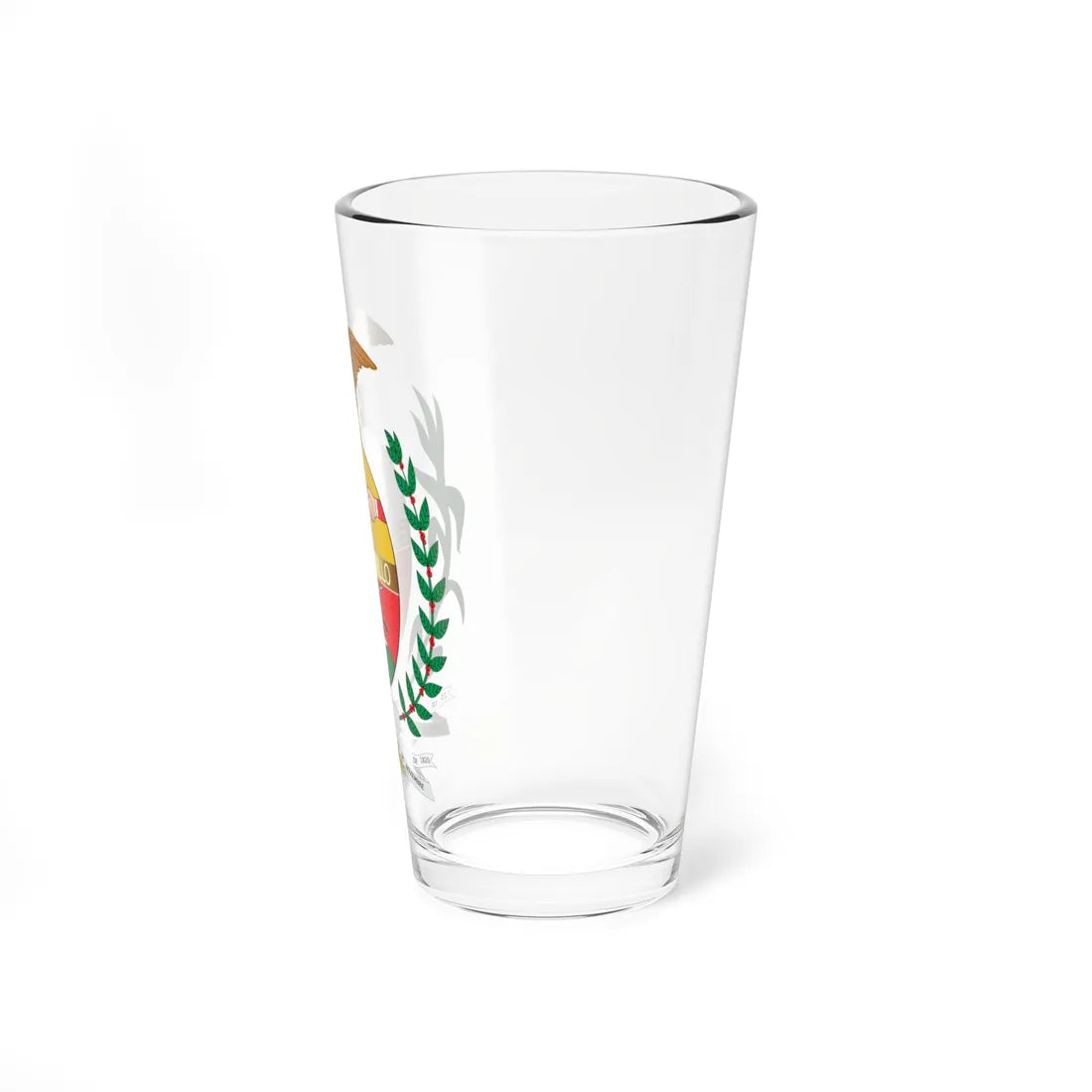 Escudo de Armas del Estado Trujillo (Venezuela) (Coat of Arms) Pint Glass 16oz - Go Mug Yourself