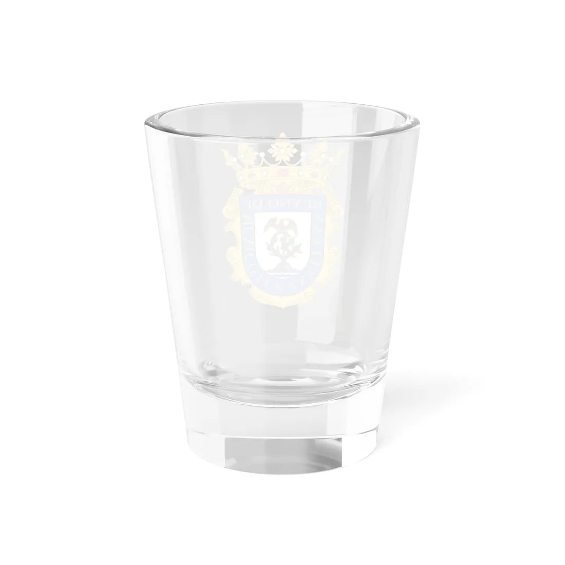 Escudo de Armas del Reino de México (Costa Rica) (Coat of Arms) Shot Glass 1.5oz - Go Mug Yourself