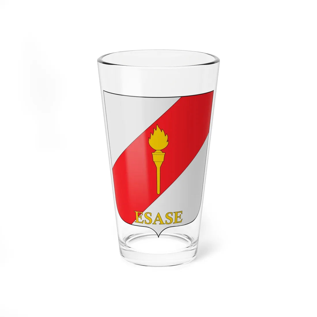 Escudo de Armas y Servicios-Colombia (Colombia) (Coat of Arms) Pint Glass 16oz 16oz - Go Mug Yourself