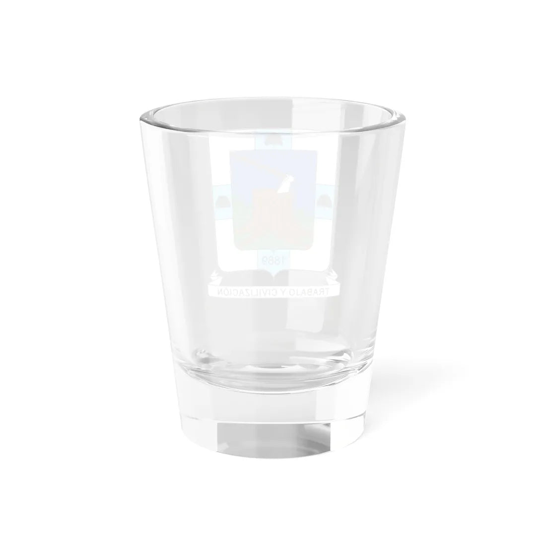 Escudo de Armenia Quindio (Colombia) (Coat of Arms) Shot Glass 1.5oz - Go Mug Yourself