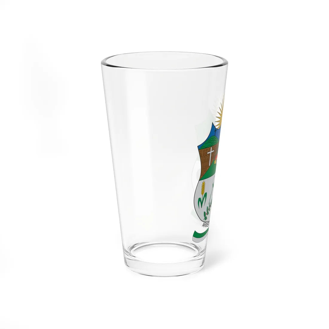 Escudo de Armero-Guayabal (Colombia) (Coat of Arms) Pint Glass 16oz - Go Mug Yourself