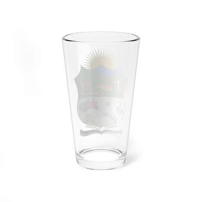 Escudo de Armero-Guayabal (Colombia) (Coat of Arms) Pint Glass 16oz - Go Mug Yourself