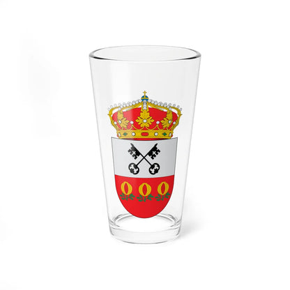 Escudo de Armilla (Spain) (Coat of Arms) Pint Glass 16oz 16oz - Go Mug Yourself