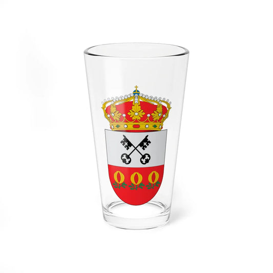 Escudo de Armilla (Spain) (Coat of Arms) Pint Glass 16oz 16oz - Go Mug Yourself