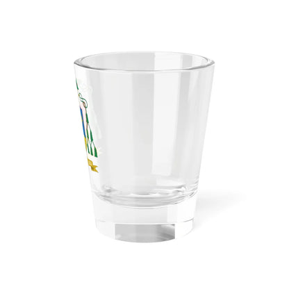 Escudo de Arnaldo Carvalheiro Neto (Spain) (Coat of Arms) Shot Glass 1.5oz - Go Mug Yourself