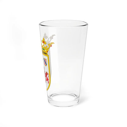 Escudo de Aroche (Spain) (Coat of Arms) Pint Glass 16oz - Go Mug Yourself