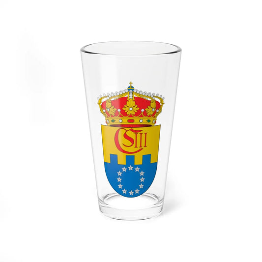 Escudo de Arquillos (Spain) (Coat of Arms) Pint Glass 16oz 16oz - Go Mug Yourself