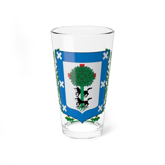 Escudo de Arrigorriaga (Spain) (Coat of Arms) Pint Glass 16oz 16oz - Go Mug Yourself