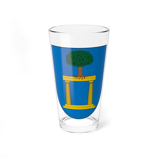 Escudo de Arroniz (Spain) (Coat of Arms) Pint Glass 16oz 16oz - Go Mug Yourself