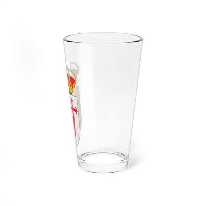 Escudo de Arroyomolinos de Leon (Spain) (Coat of Arms) Pint Glass 16oz - Go Mug Yourself