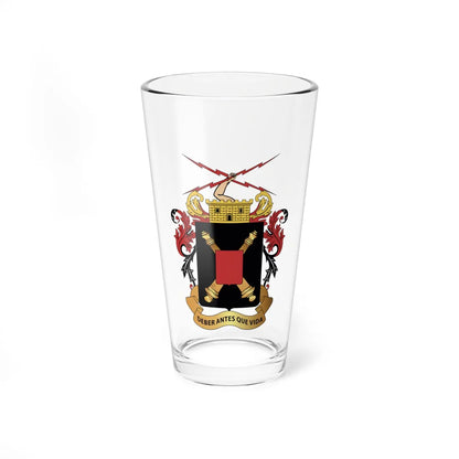 Escudo de Artilleria (Colombia) (Coat of Arms) Pint Glass 16oz 16oz - Go Mug Yourself