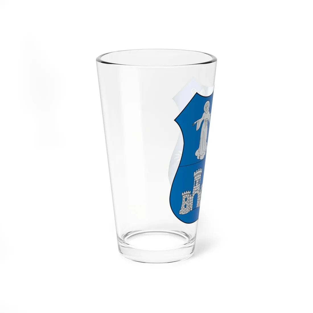 Escudo de Asunción Paraguay (Equatorial Guinea) (Coat of Arms) Pint Glass 16oz - Go Mug Yourself