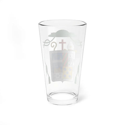 Escudo de Atilano Rodríguez Martínez (Spain) (Coat of Arms) Pint Glass 16oz - Go Mug Yourself