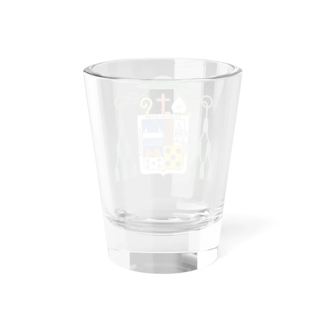 Escudo de Atilano Rodríguez Martínez (Spain) (Coat of Arms) Shot Glass 1.5oz - Go Mug Yourself