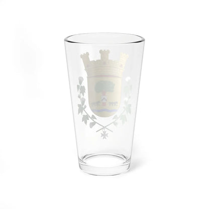 Escudo de Avellaneda Santa Fe (Argentina) (Coat of Arms) Pint Glass 16oz - Go Mug Yourself