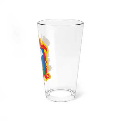 Escudo de Ayacucho (Peru) (Coat of Arms) Pint Glass 16oz - Go Mug Yourself