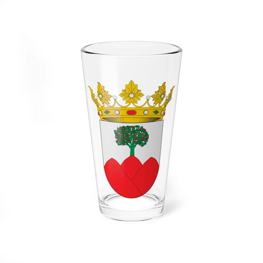 Escudo de Ayódar (Spain) (Coat of Arms) Pint Glass 16oz 16oz - Go Mug Yourself