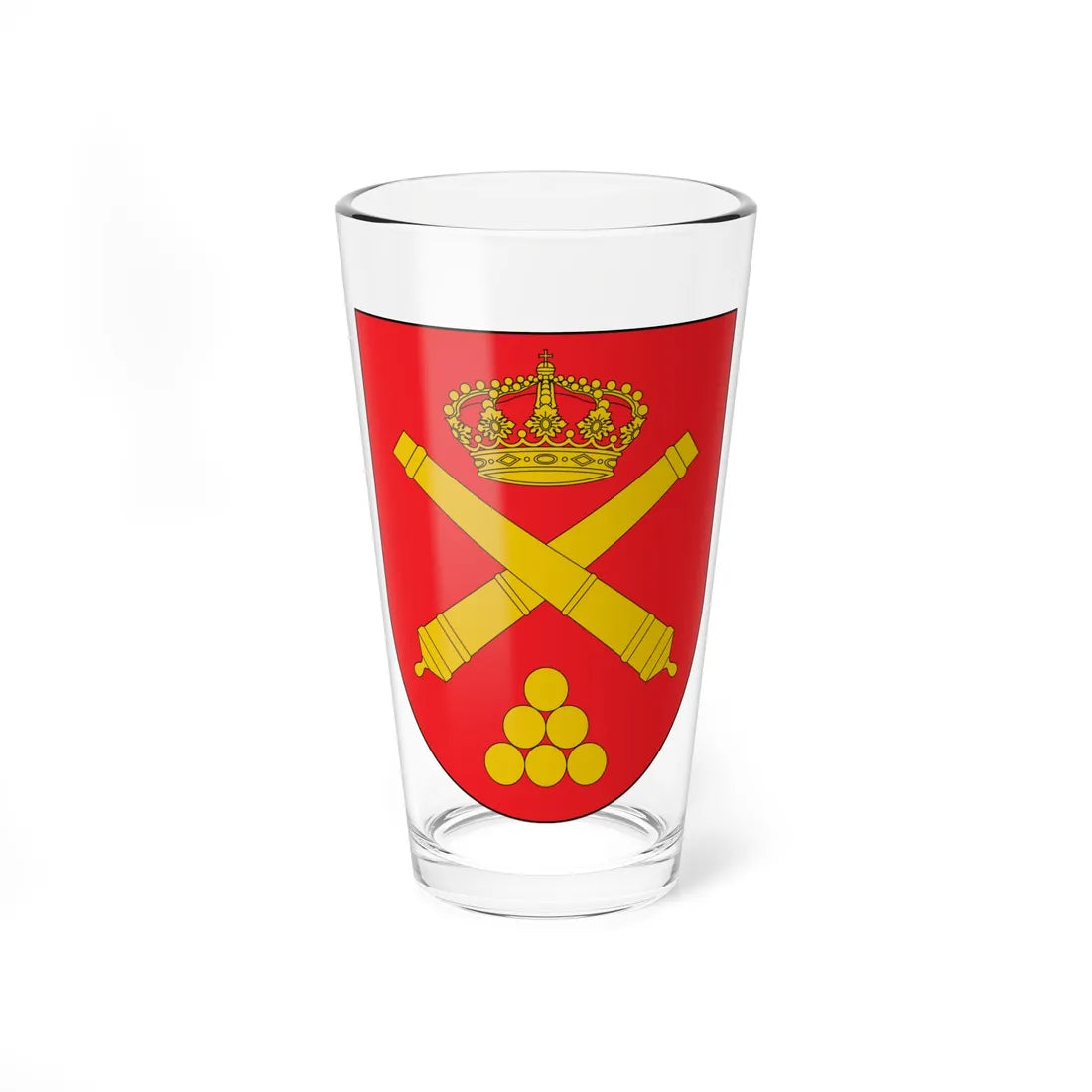 Escudo de Ayegui (Spain) (Coat of Arms) Pint Glass 16oz 16oz - Go Mug Yourself