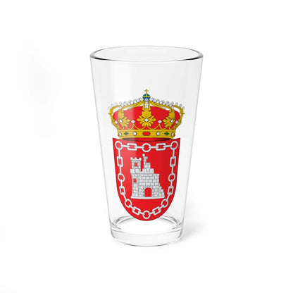 Escudo de Ayna (Spain) (Coat of Arms) Pint Glass 16oz 16oz - Go Mug Yourself