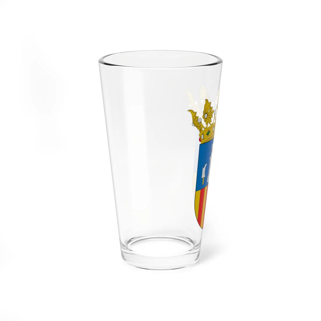 Escudo de Azlor-Huesca (Spain) (Coat of Arms) Pint Glass 16oz - Go Mug Yourself