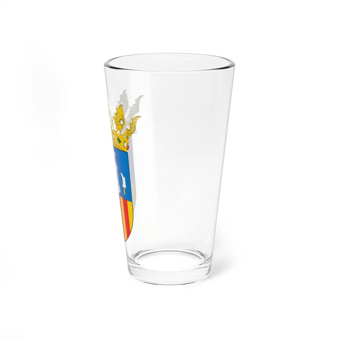 Escudo de Azlor-Huesca (Spain) (Coat of Arms) Pint Glass 16oz - Go Mug Yourself