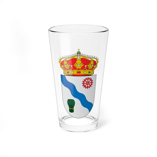 Escudo de Bagüés (Spain) (Coat of Arms) Pint Glass 16oz 16oz - Go Mug Yourself