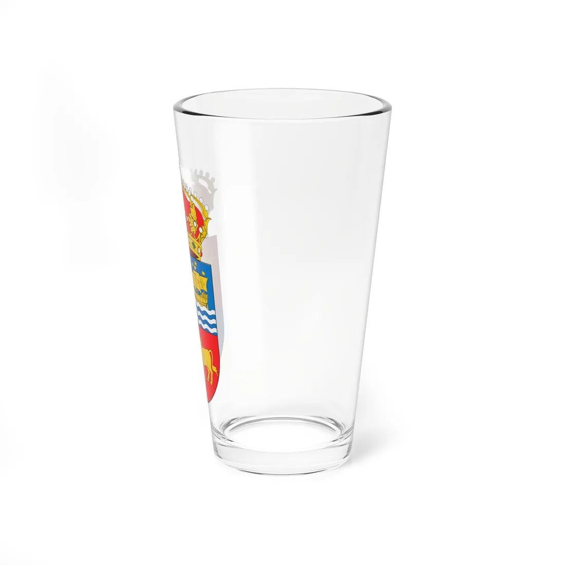 Escudo de Baiona (Spain) (Coat of Arms) Pint Glass 16oz - Go Mug Yourself