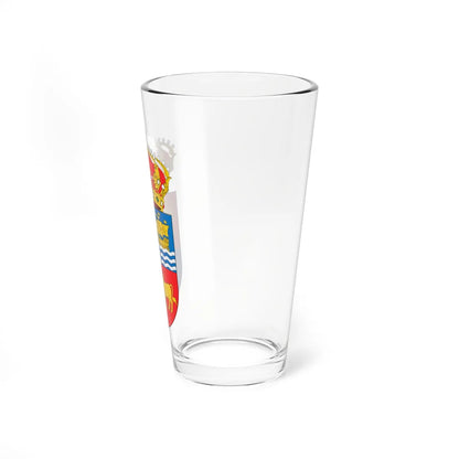 Escudo de Baiona (Spain) (Coat of Arms) Pint Glass 16oz - Go Mug Yourself