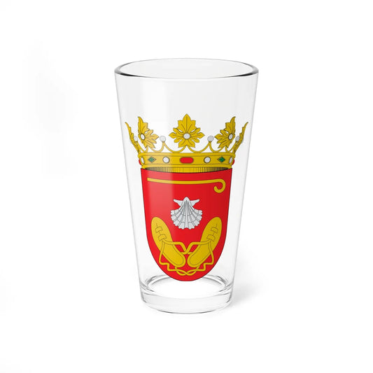 Escudo de Balconchán (Spain) (Coat of Arms) Pint Glass 16oz 16oz - Go Mug Yourself
