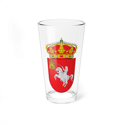 Escudo de Baraona (Spain) (Coat of Arms) Pint Glass 16oz 16oz - Go Mug Yourself