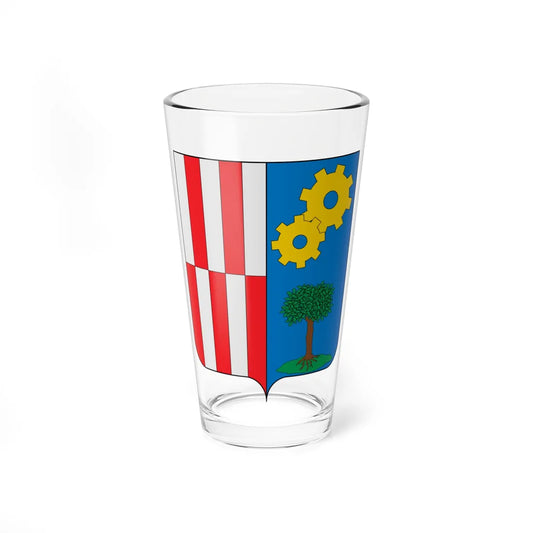 Escudo de Baraya (Colombia) (Coat of Arms) Pint Glass 16oz 16oz - Go Mug Yourself