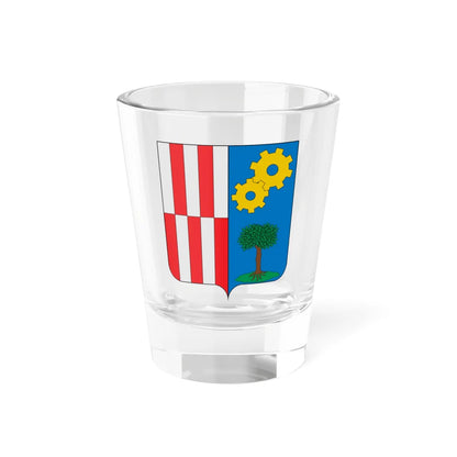 Escudo de Baraya (Colombia) (Coat of Arms) Shot Glass 1.5oz 1.5oz - Go Mug Yourself