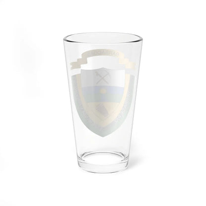 Escudo de Barbacoas Nariño (Colombia) (Coat of Arms) Pint Glass 16oz - Go Mug Yourself