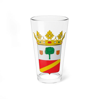 Escudo de Barrachina (Spain) (Coat of Arms) Pint Glass 16oz 16oz - Go Mug Yourself