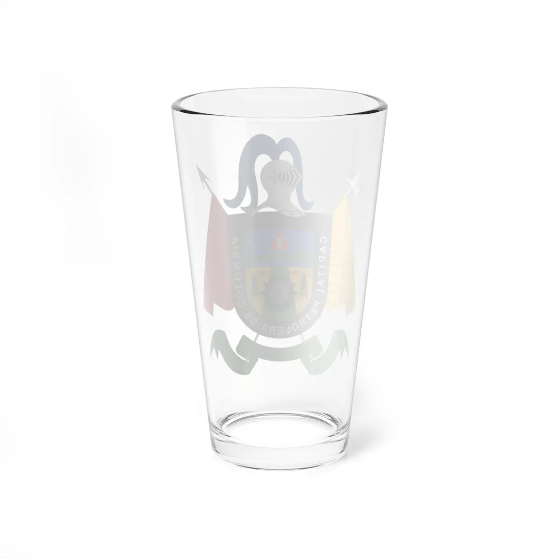 Escudo de Barrancabermeja (Colombia) (Coat of Arms) Pint Glass 16oz - Go Mug Yourself