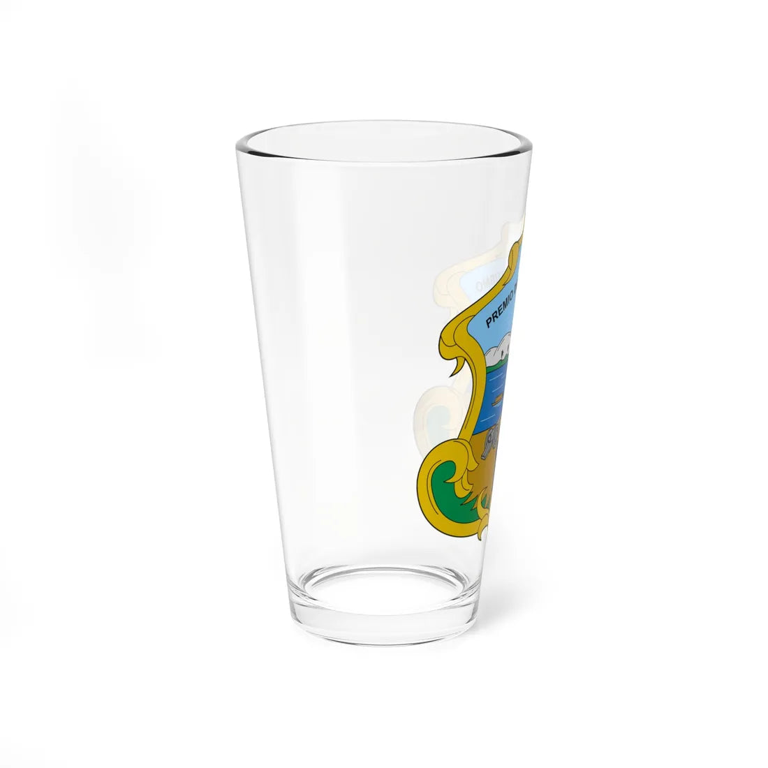 Escudo de Barranquilla (Colombia) (Coat of Arms) Pint Glass 16oz - Go Mug Yourself