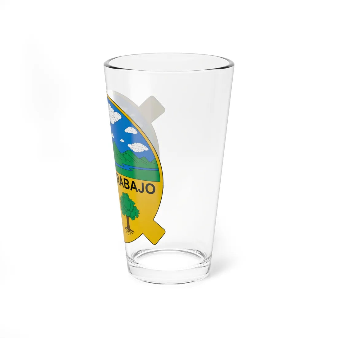 Escudo de Belmira (Colombia) (Coat of Arms) Pint Glass 16oz - Go Mug Yourself