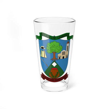 Escudo de Belén de Umbría - Risaralda (Colombia) (Coat of Arms) Pint Glass 16oz 16oz - Go Mug Yourself