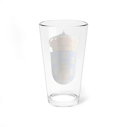 Escudo de Benahavís (Spain) (Coat of Arms) Pint Glass 16oz - Go Mug Yourself