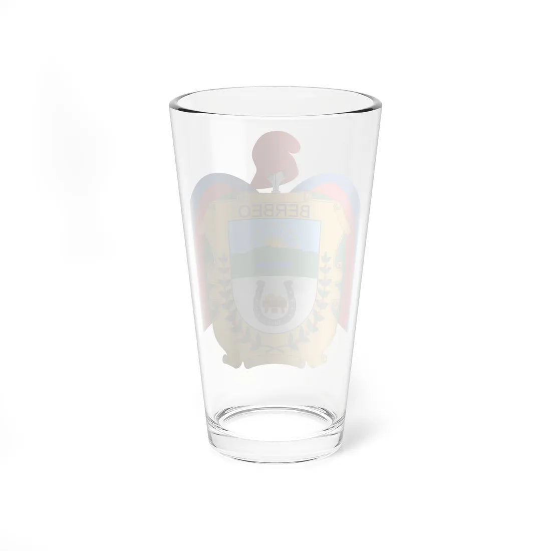 Escudo de Berbeo Boyacá (Colombia) (Coat of Arms) Pint Glass 16oz - Go Mug Yourself