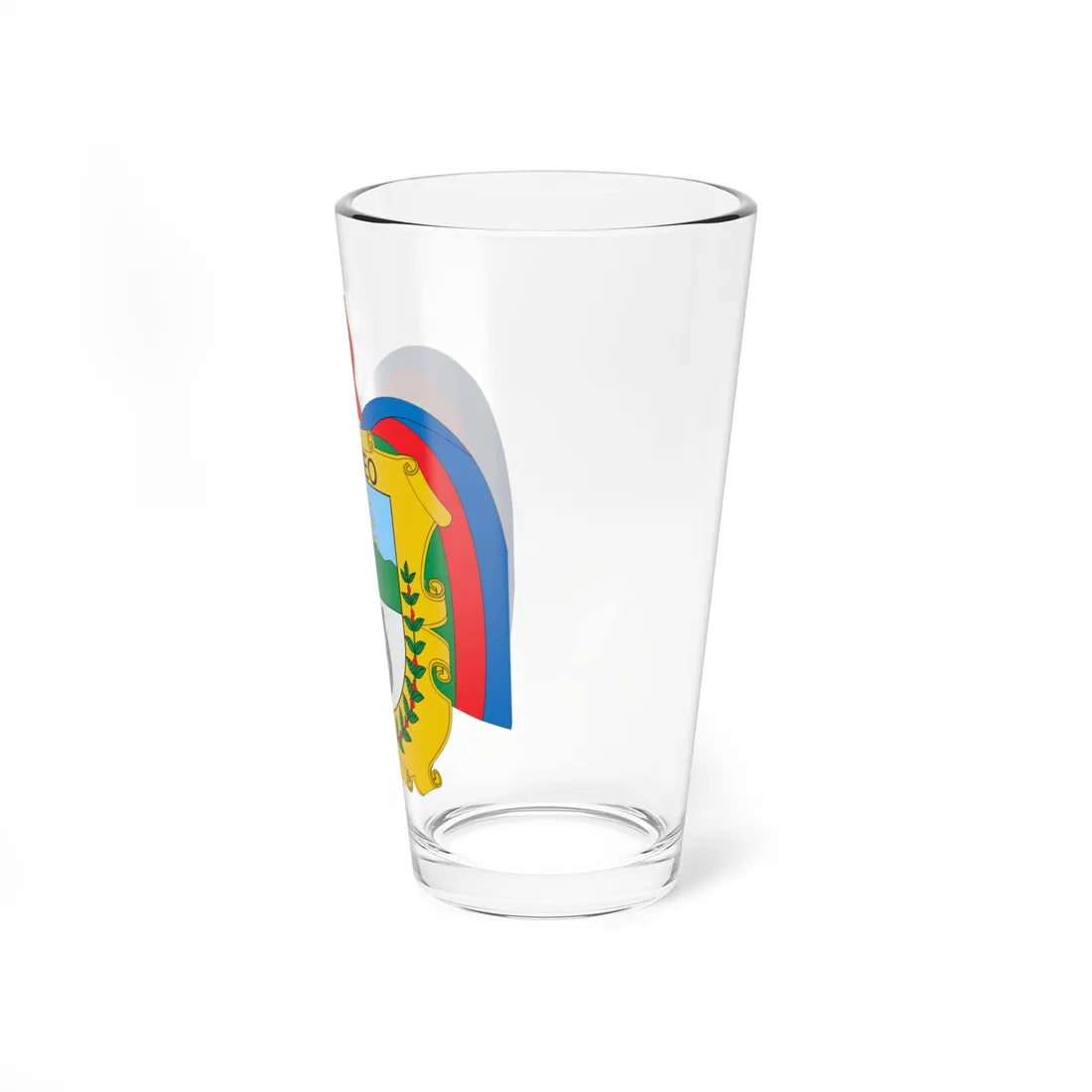 Escudo de Berbeo Boyacá (Colombia) (Coat of Arms) Pint Glass 16oz - Go Mug Yourself
