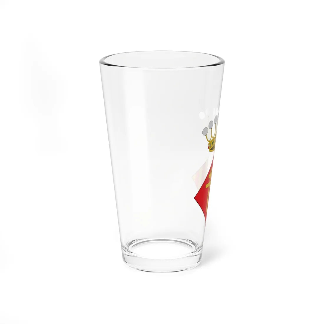 Escudo de Besalú (Spain) (Coat of Arms) Pint Glass 16oz - Go Mug Yourself