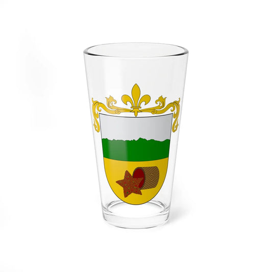 Escudo de Betania Antioquia (Colombia) (Coat of Arms) Pint Glass 16oz 16oz - Go Mug Yourself