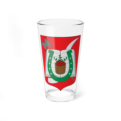 Escudo de Betulia Antioquia (Colombia) (Coat of Arms) Pint Glass 16oz 16oz - Go Mug Yourself