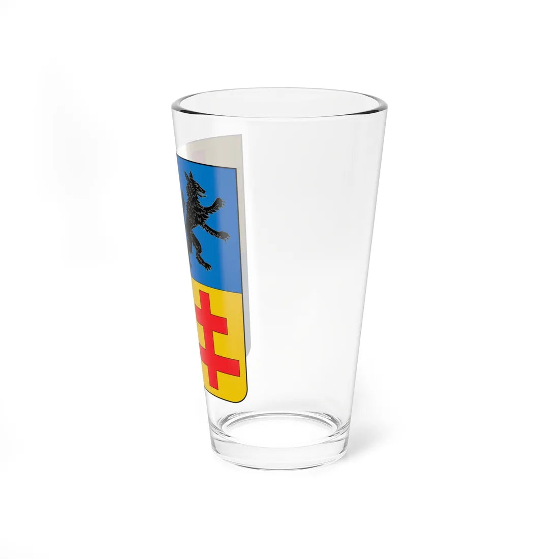 Escudo de Biel (Spain) (Coat of Arms) Pint Glass 16oz - Go Mug Yourself