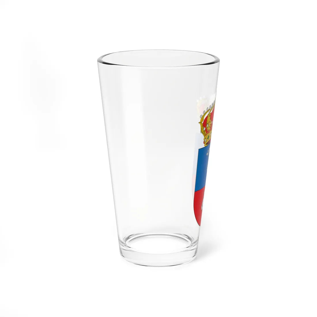 Escudo de Biscarrués (Spain) (Coat of Arms) Pint Glass 16oz - Go Mug Yourself