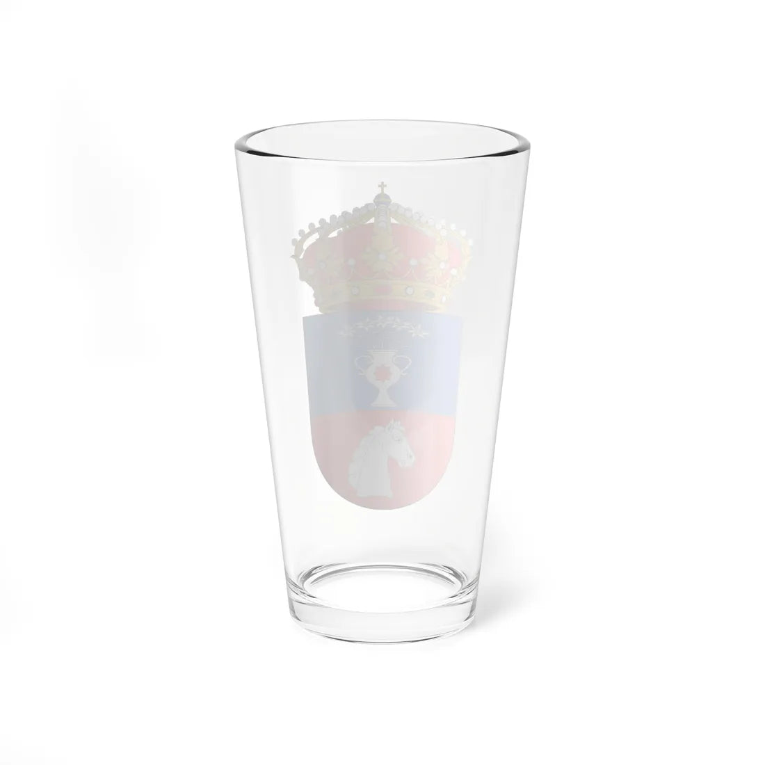 Escudo de Biscarrués (Spain) (Coat of Arms) Pint Glass 16oz - Go Mug Yourself