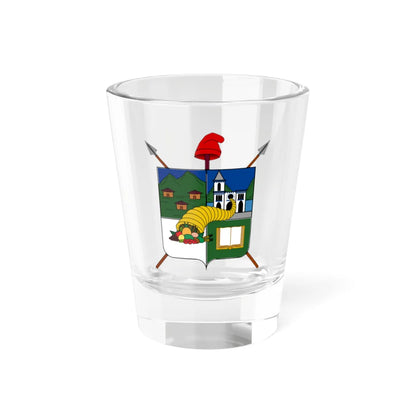 Escudo de Bituima - Cundinamarca (Colombia) (Coat of Arms) Shot Glass 1.5oz 1.5oz - Go Mug Yourself